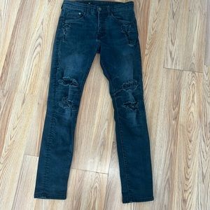H&M black skinny jeans